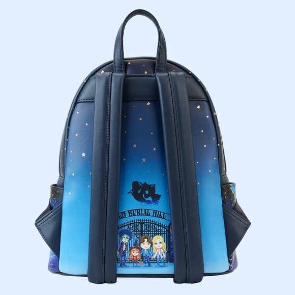 Loungefly | Disney Halloween Hocus Pocus Poster Glow Mini Backpack - Picture 2 of 16